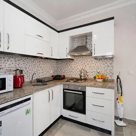 With Jacuzzi, Sauna, And Pool For 7 People In Serik, - Awz 167 וילה *