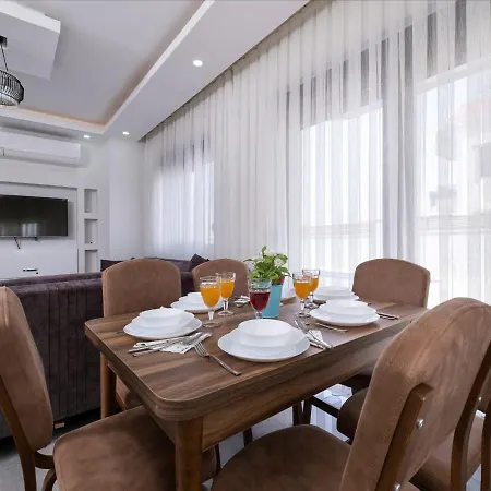 With Jacuzzi, Sauna, And Pool For 7 People In Serik, - Awz 167