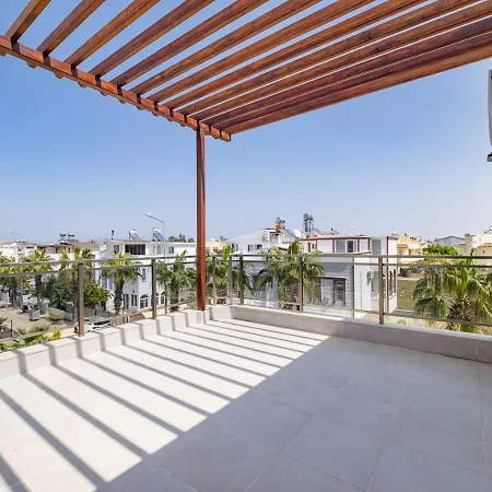 With Jacuzzi, Sauna, And Pool For 7 People In Serik, - Awz 167 וילה באלאק