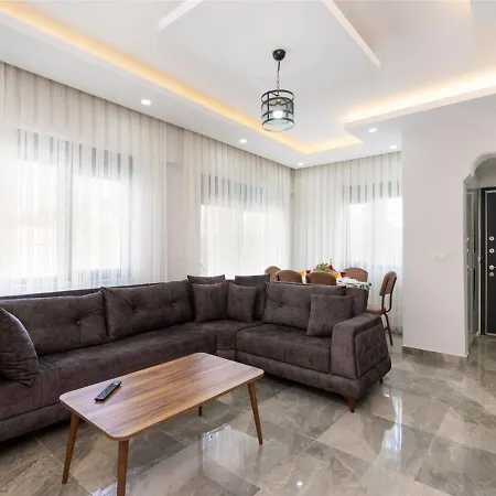 With Jacuzzi, Sauna, And Pool For 7 People In Serik, - Awz 167 * באלאק