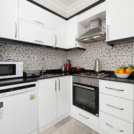 With Jacuzzi, Sauna, And Pool For 7 People In Serik, - Awz 167 *