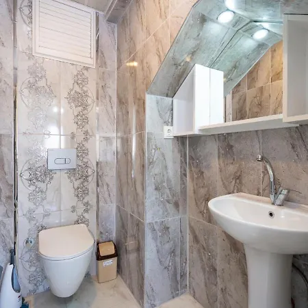 With Jacuzzi, Sauna, And Pool For 7 People In Serik, - Awz 167 Willa