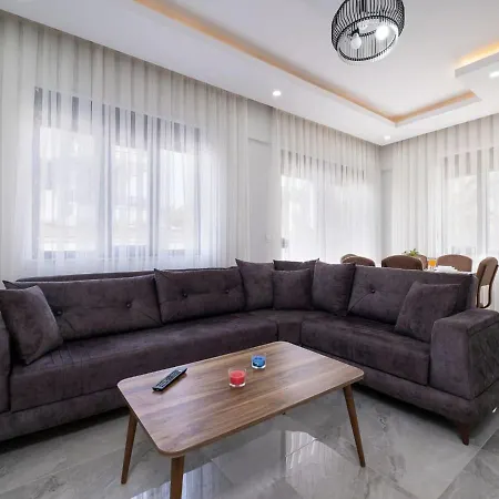 Villa With Jacuzzi, Sauna, And Pool For 7 People In Serik, - Awz 167 Belek